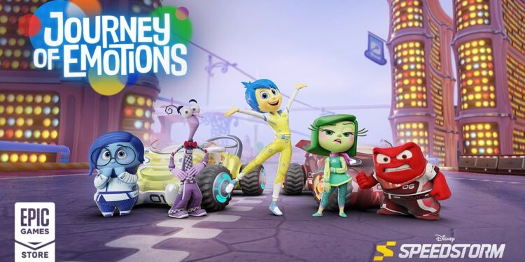 Disney Speedstorm – Trailer da 8ª temporada “Jornada de Emoções”