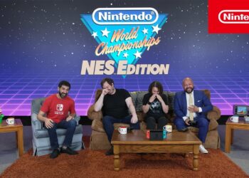 Nintendo Treehouse joga Campeonatos Mundiais da Nintendo: Edição NES