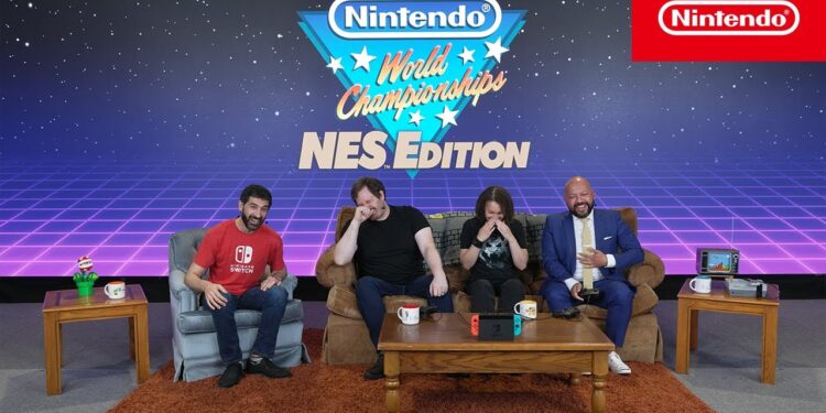 Nintendo Treehouse joga Campeonatos Mundiais da Nintendo: Edição NES