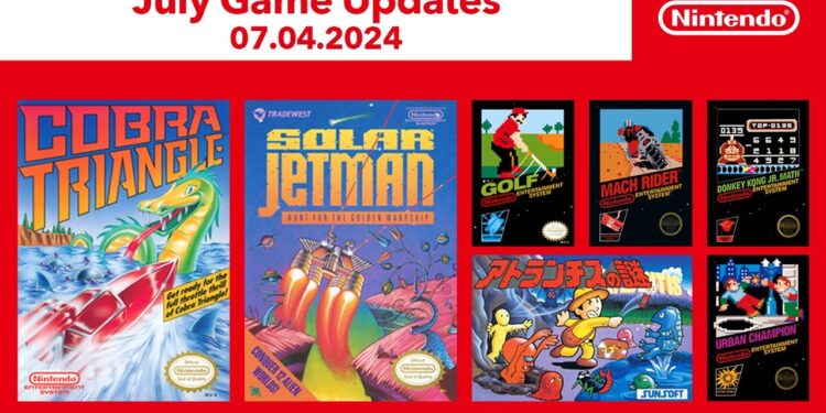 NES – Atualização de Jogos de Julho de 2024 – Online