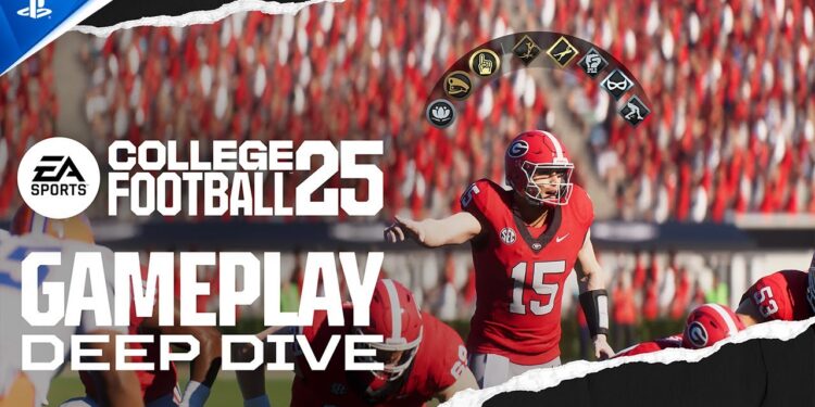 College Football 25 – Trailer de Gameplay Imersivo