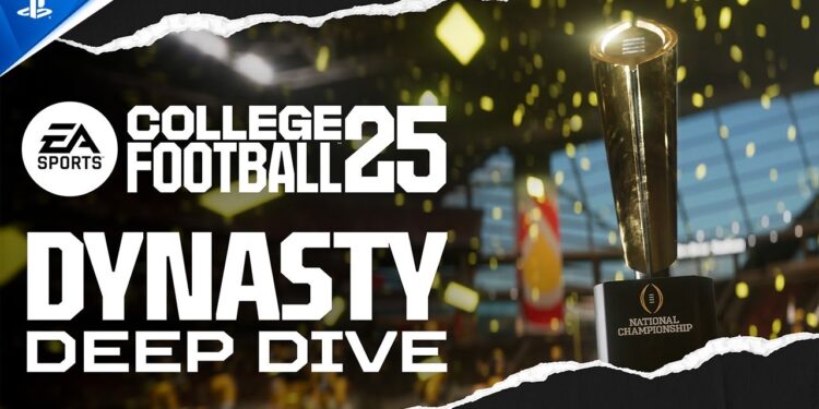 College Football 25 – Profundidade da Dinastia