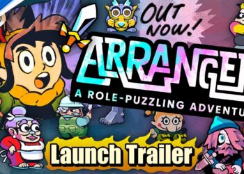 Trailer de lançamento de Arranger: Uma Aventura de Quebra-Cabeças de Papéis