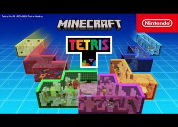 Minecraft x Tetris – Trailer da DLC
