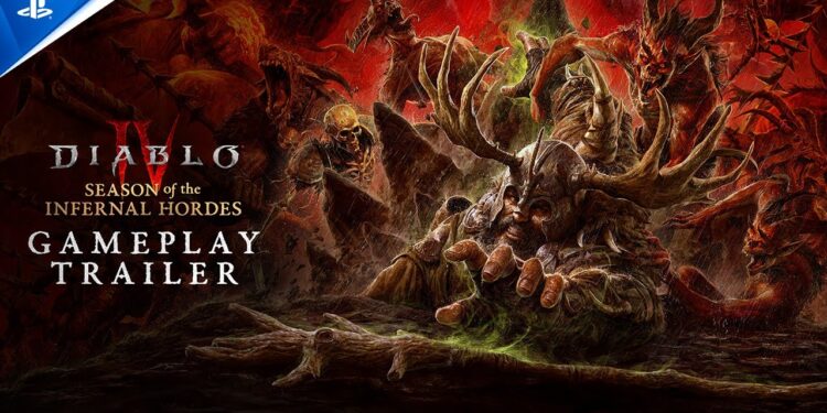Diablo IV – Temporada das Hordas Infernais Trailer de Jogabilidade