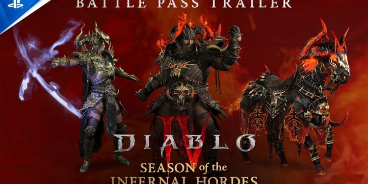Diablo IV – Temporada das Hordas Infernais Trailer do Passe de Batalha