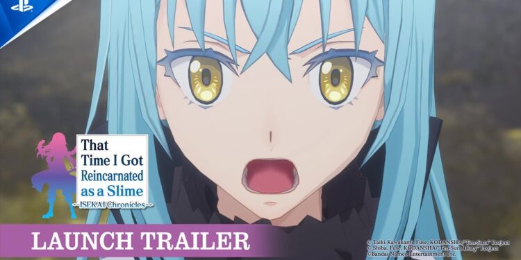 Trailer de Lançamento de That Time I Got Reincarnated as a Slime Isekai Chronicles