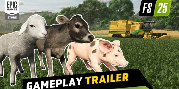 Farming Simulator 25 | Trailer de Jogabilidade