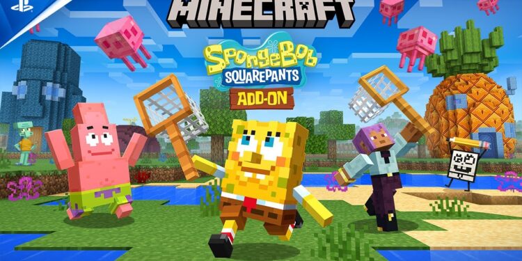 Minecraft – Trailer de Lançamento do Add-on do Bob Esponja