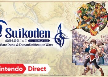 Remasterização em HD de Suikoden I e II: Guerra das Runas do Portão e Unificação de Dunan – Nintendo Direct: Parceria Showcase
