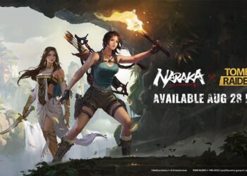 Crossover entre NARAKA: Bladepoint e Tomb Raider