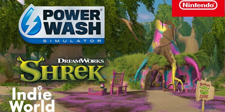 PowerWash Simulator Shrek Special Pack – Reveal Trailer