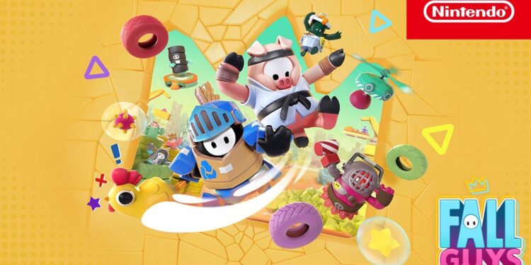 Fall Guys – Trailer de Stumble do Ferro Velho