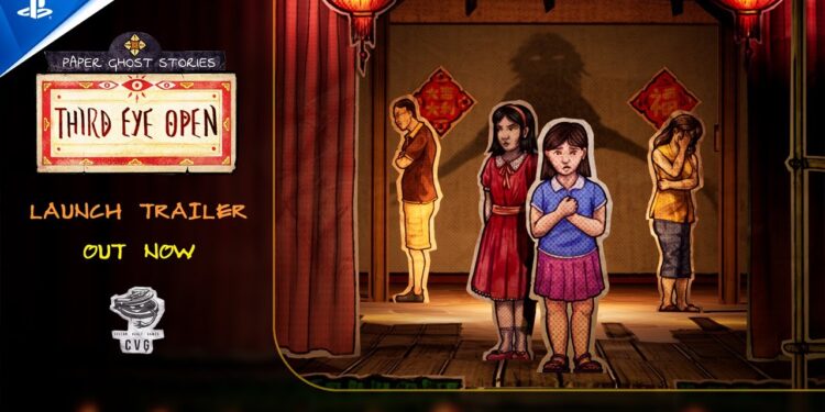 Paper Ghost Stories: Terceiro Olho Aberto – Trailer de Lançamento