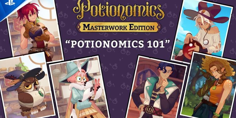 Potionomics: Edição Mestre – Trailer de Jogabilidade da Potionomics 101
