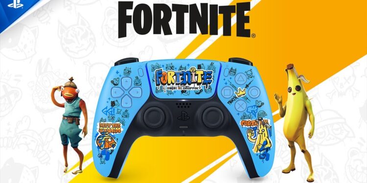 Revelação do Controle DualSense de Fortnite