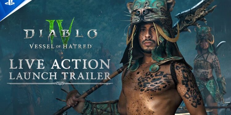 Diablo IV – Vessel of Hatred Trailer de Lançamento em Live Action