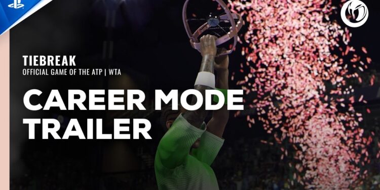 Tiebreak: Jogo oficial da ATP e WTA – Trailer do Modo Carreira