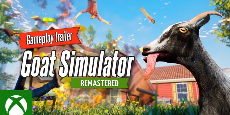 Goat Simulator Remasterizado – Trailer de Gameplay