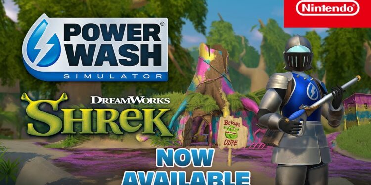 PowerWash Simulator: Pacote Especial do Shrek – Trailer de Lançamento