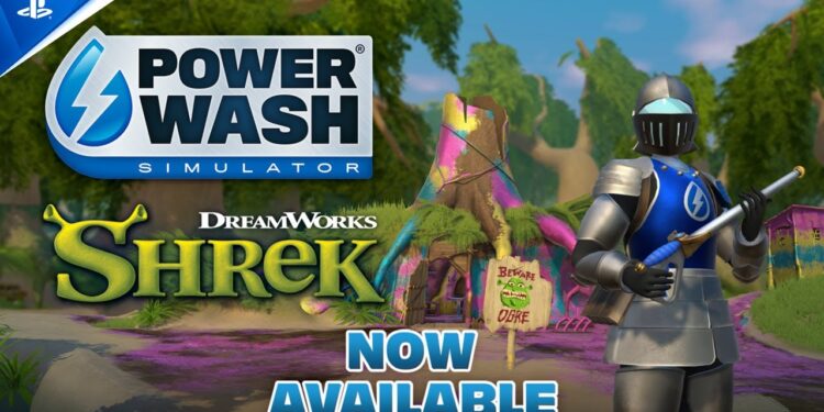 PowerWash Simulator – Pacote Especial Shrek Disponível Agora