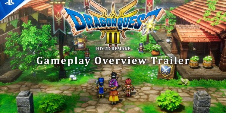 Dragon Quest III HD-2D Remake: Trailer de Visão Geral da Jogabilidade