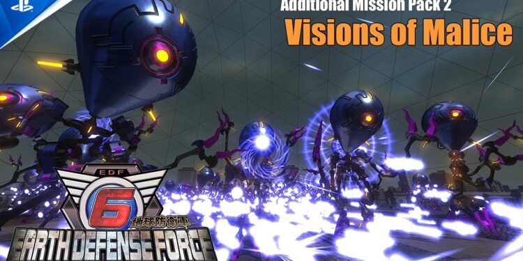 Earth Defense Force 6 – Trailer do DLC 2: Visões de Malice | PS5 & PS4