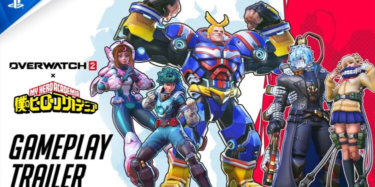 Overwatch 2 x My Hero Academia – Trailer de Jogabilidade | PS4 e PS5