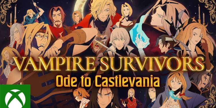 Vampire Survivors: Ode to Castlevania será lançado em 31 de outubro no Xbox