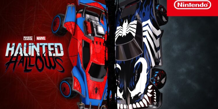 Rocket League – Haunted Hallows x Spider-Man 2024
