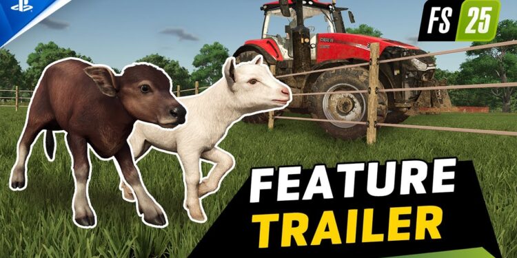 Farming Simulator 25 – Trailer de Recursos | Jogo de PS5