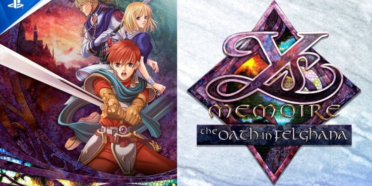 Ys Memoire: O Juramento em Felghana – Trailer de Data de Lançamento