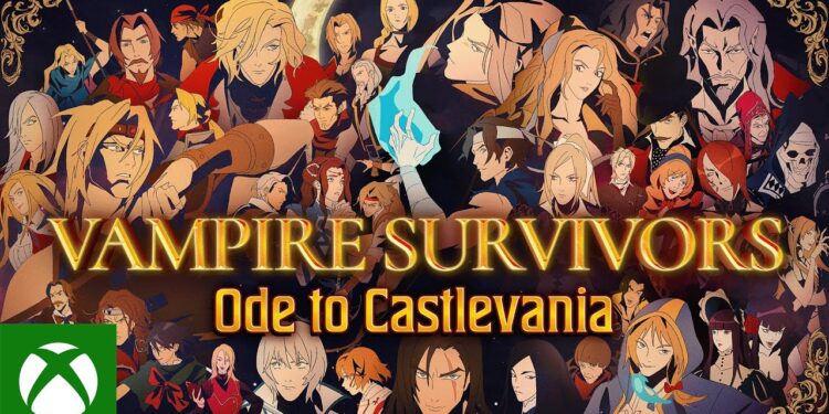 Vampire Survivors: Ode to Castlevania já disponível no Xbox