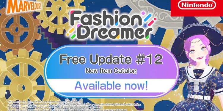 Fashion Dreamer – Trailer de Atualização de Novembro