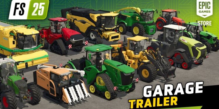 Farming Simulator 25 | Trailer da Garagem