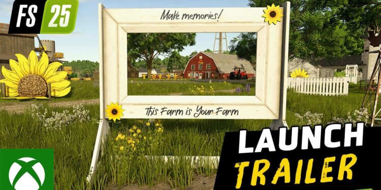 Trailer de Lançamento do Farming Simulator 25