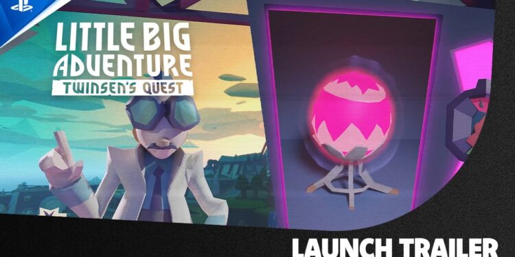 Pequena Grande Aventura – A Busca de Twinsen – Trailer de Lançamento