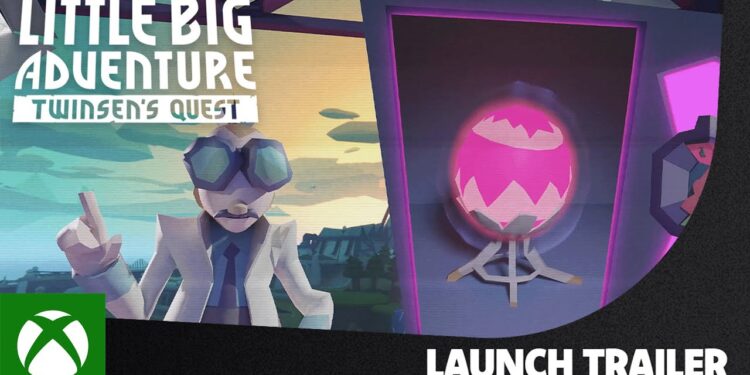 Pequena Grande Aventura – A Busca de Twinsen – Trailer de Lançamento