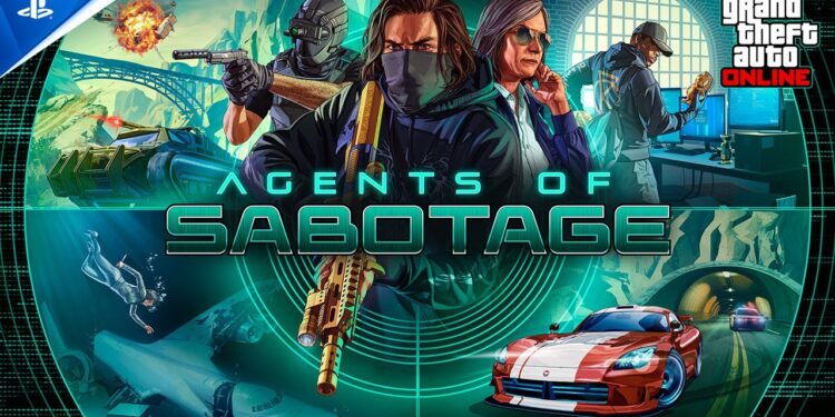 GTA Online – Agents of Sabotage lançado agora | PS5 & PS4