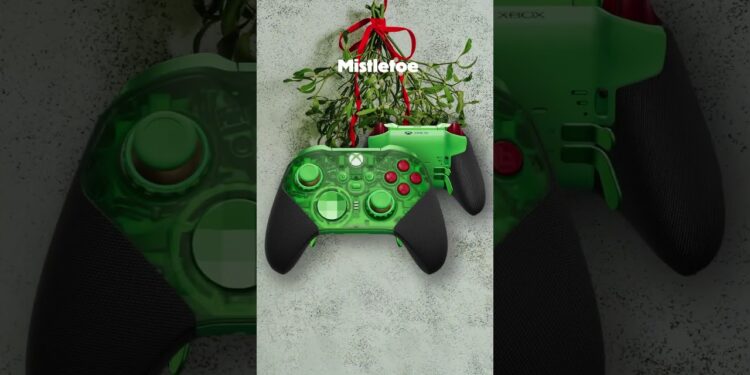 O presente perfeito não existe… ah, espera #Xbox #DesignLab #EliteSeries2 #Natal #JogosDeNatal