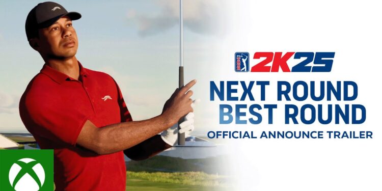 Trailer de Anúncio Oficial do PGA TOUR 2K25