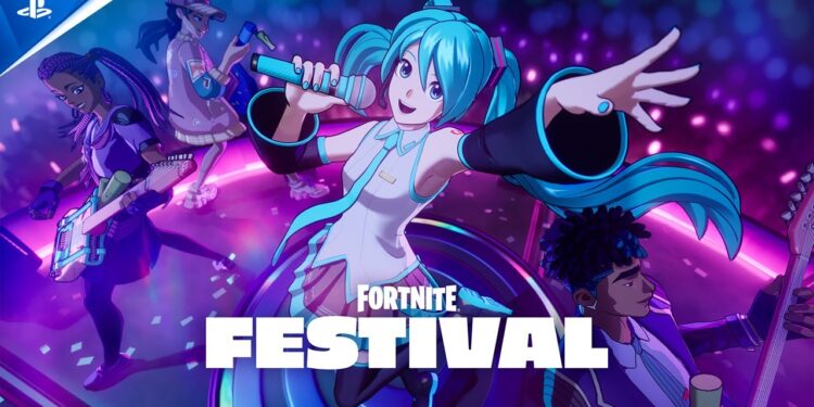 Festival Fortnite – Temporada 7 Ícone: Hatsune Miku