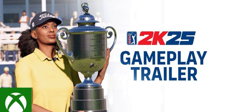 Trailer Oficial de Gameplay de PGA TOUR 2K25