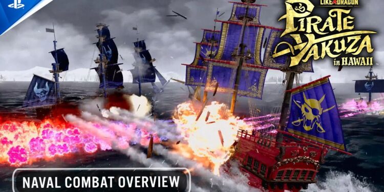 Como um Dragão: Yakuza Pirata no Havaí – Visão Geral do Combate Naval