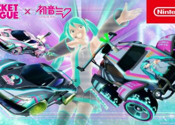 Hatsune Miku está dominando o Rocket League!