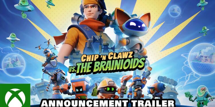 Chip ‘n Clawz vs. The Brainioids | Trailer de Anúncio