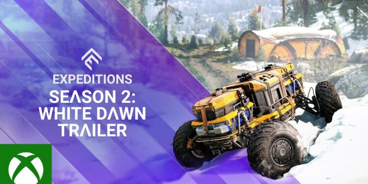 Expedições: Um Jogo MudRunner – Trailer de White Dawn