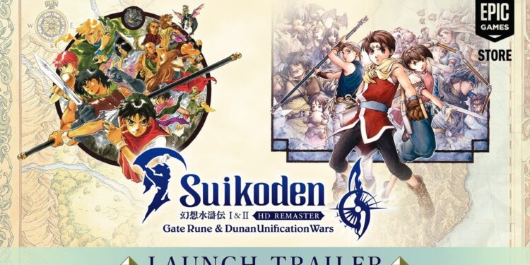 Suikoden I&II HD Remaster Gate Rune e Guerras de Unificação de Dunan | Trailer de Lançamento