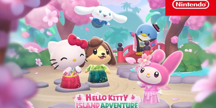 Olá Kitty Ilha Aventura – Trailer da Celebração da Primavera