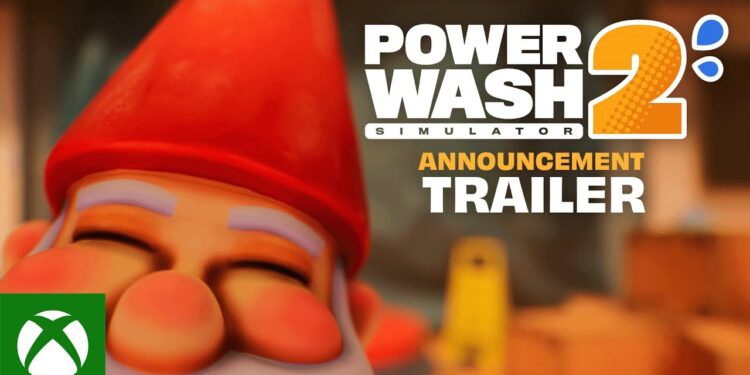 Anúncio do PowerWash Simulator 2
